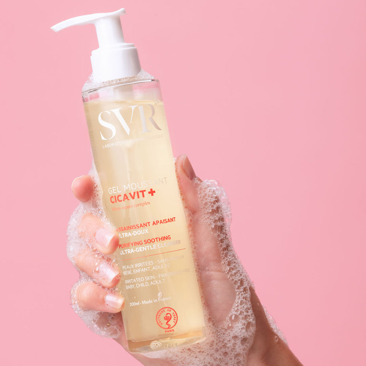 CICAVIT+ GEL MOUSSANT 200 ML